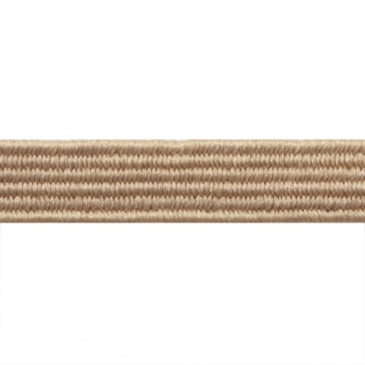 Резиновые нити с текстильным покрытием, шир. 6 мм ( упак.30 м/уп), цв.- 97-бежевый - купить в Владикавказе. Цена: 152.05 руб.
