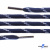 Шнурки #107-19, круглые 130 см, двухцветные цв.тём.синий/белый - купить в Владикавказе. Цена: 22.14 руб.