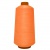 Нитки текстурированные некручёные 457, намот. 15 000 м, цвет оранжевый - купить в Владикавказе. Цена: 204.10 руб.
