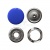 Кнопка рубашечная (закрытая) 9,5мм - эмаль, цв.168 - голубой - купить в Владикавказе. Цена: 4.77 руб.
