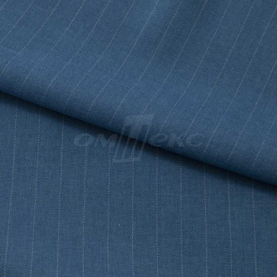Костюмная ткань "Жаклин", 188 гр/м2, шир. 150 см, цвет серо-голубой - купить в Владикавказе. Цена 426.49 руб.