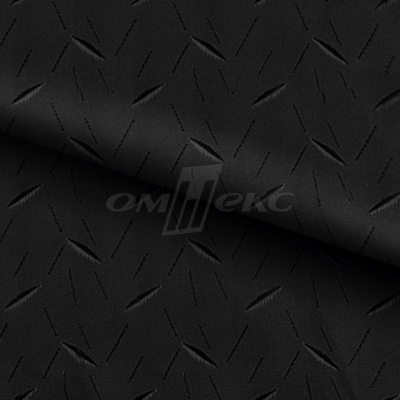 Ткань подкладочная жаккард Р14076-1, чёрный, 85 г/м2, шир. 150 см, 230T - купить в Владикавказе. Цена 166.45 руб.