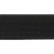 Резинка 25 мм Тканая, 13,75 гр/п.м, (бобина 25 +/-0,5 м) - черная  - купить в Владикавказе. Цена: 11.67 руб.