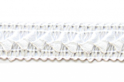 Тесьма декоративная "Самоса" 062, шир. 20 мм/уп. 33+/-1 м, цвет белый - купить в Владикавказе. Цена: 301.35 руб.