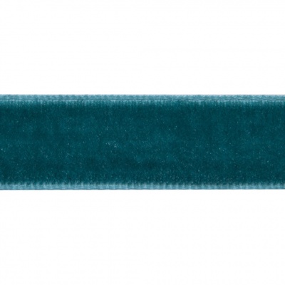 Лента бархатная нейлон, шир.12 мм, (упак. 45,7м), цв.65-изумруд - купить в Владикавказе. Цена: 392 руб.