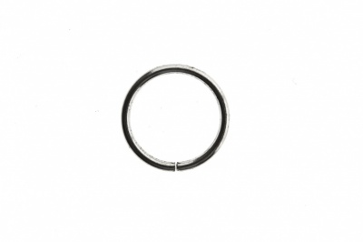 Кольцо металлическое d-15 мм, цв.-никель - купить в Владикавказе. Цена: 2.45 руб.