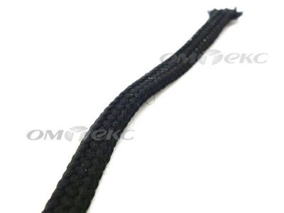 Шнурки т.3 200 см черн - купить в Владикавказе. Цена: 21.69 руб.