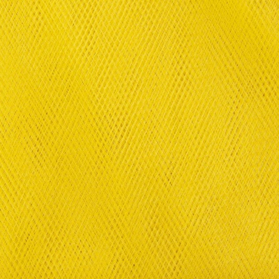 Фатин матовый 16-70, 12 гр/м2, шир.300см, цвет жёлтый - купить в Владикавказе. Цена 112.70 руб.