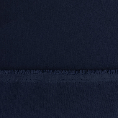 Костюмная ткань "Элис", 220 гр/м2, шир.150 см, цвет т.синий - купить в Владикавказе. Цена 308 руб.