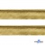 Кант атласный 136, шир. 12 мм (в упак. 65,8 м), цвет золото - купить в Владикавказе. Цена: 433.08 руб.