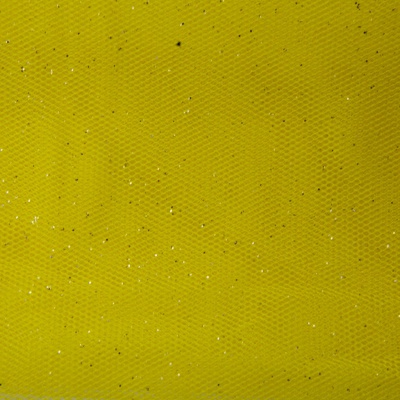 Сетка Глиттер, 24 г/м2, шир.145 см., желтый - купить в Владикавказе. Цена 117.24 руб.