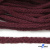 Шнур плетеный d-6 мм круглый, 70% хлопок 30% полиэстер, уп.90+/-1 м, цв.1070-бордовый - купить в Владикавказе. Цена: 588 руб.